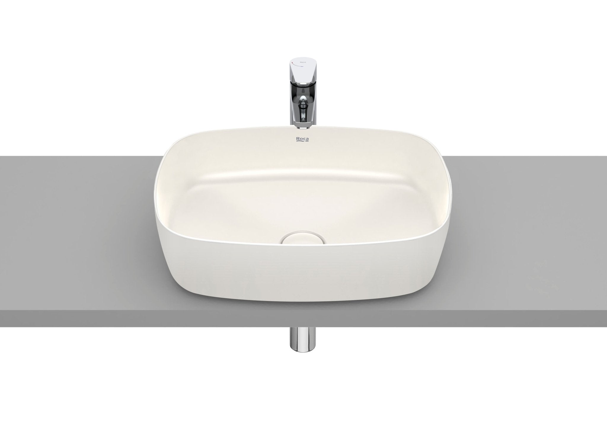 Roca - The Gap Round - Lavabo de Fineceramic® de sobre encimera - BricoandPool