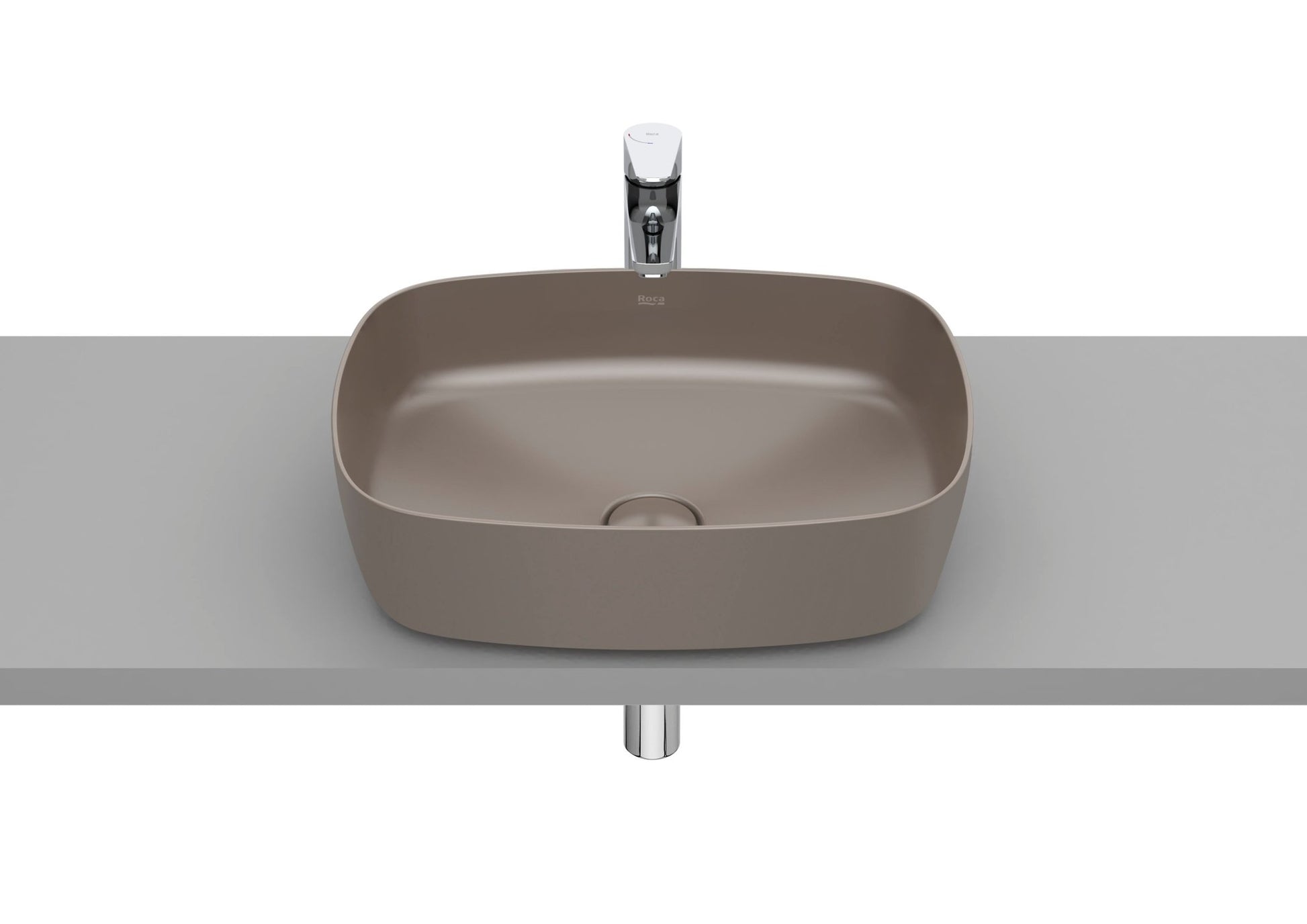Roca - The Gap Round - Lavabo de Fineceramic® de sobre encimera - BricoandPool