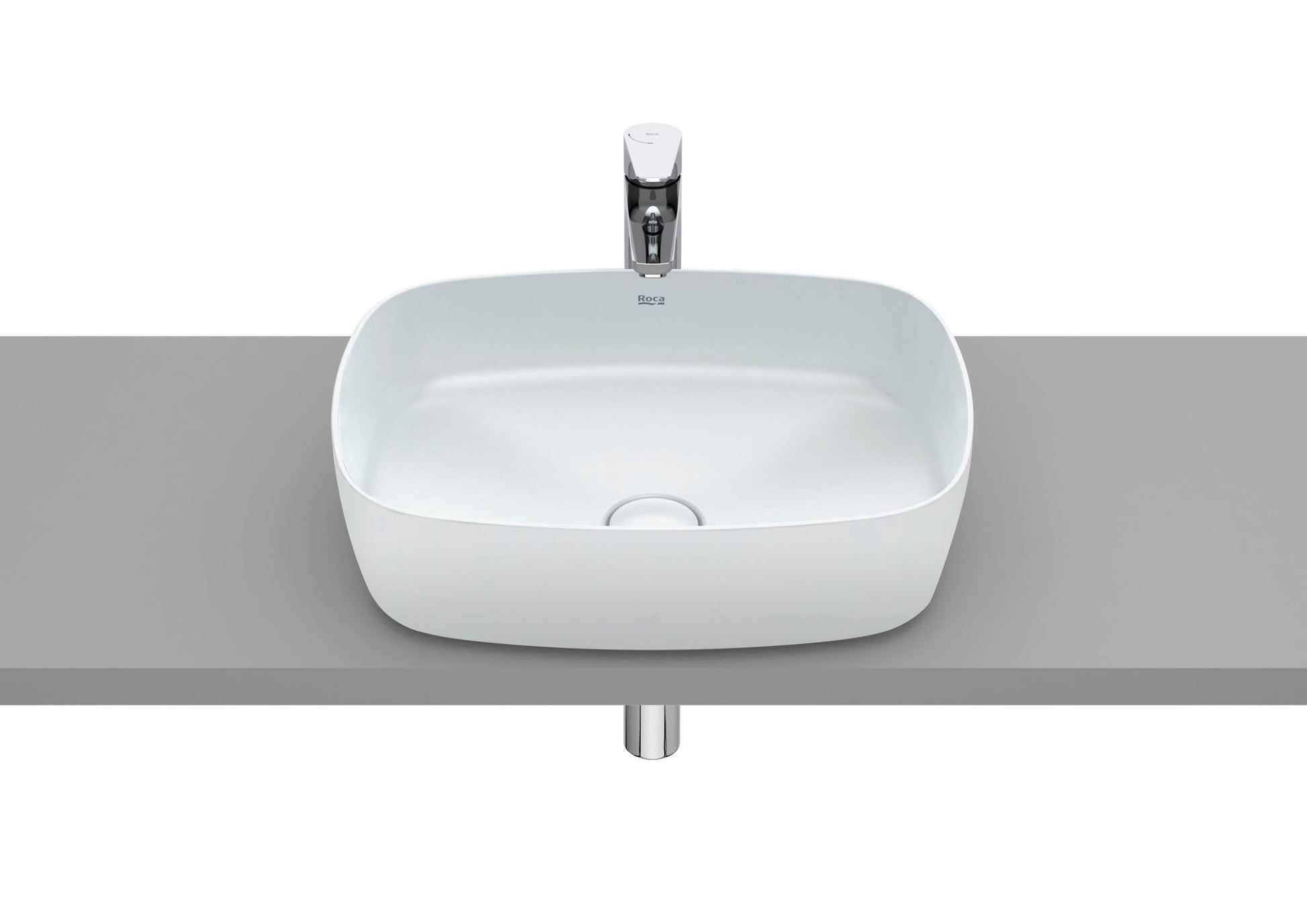 Roca - The Gap Round - Lavabo de Fineceramic® de sobre encimera - BricoandPool
