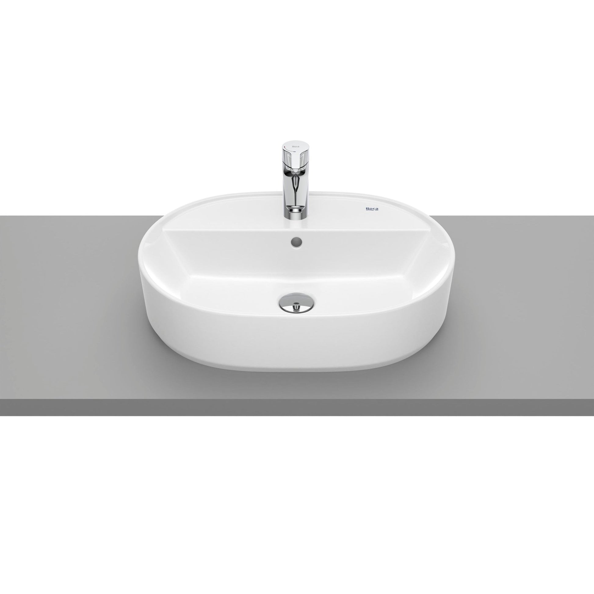 Roca - The Gap Round - Lavabo de sobre encimera - BricoandPool