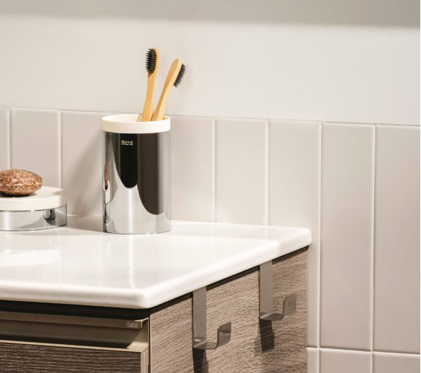 Roca - Vaso de encimera Hotels Round Cromado A817594C00 - BricoandPool