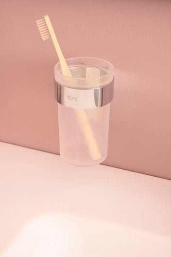 Roca - Vaso de pared Victoria negro mate - BricoandPool