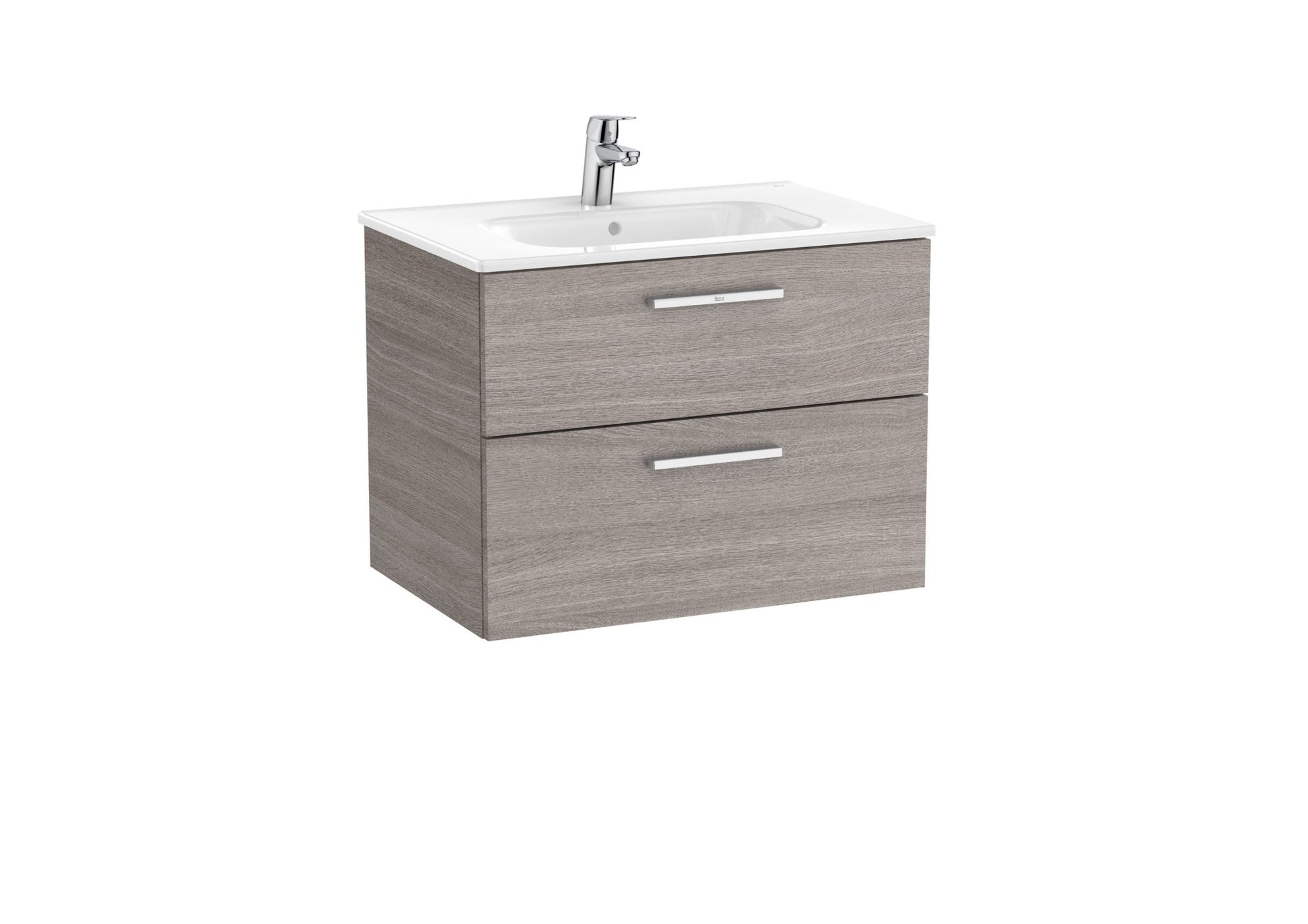 Roca - Victoria Mueble base Unik de dos cajones y lavabo - BricoandPool