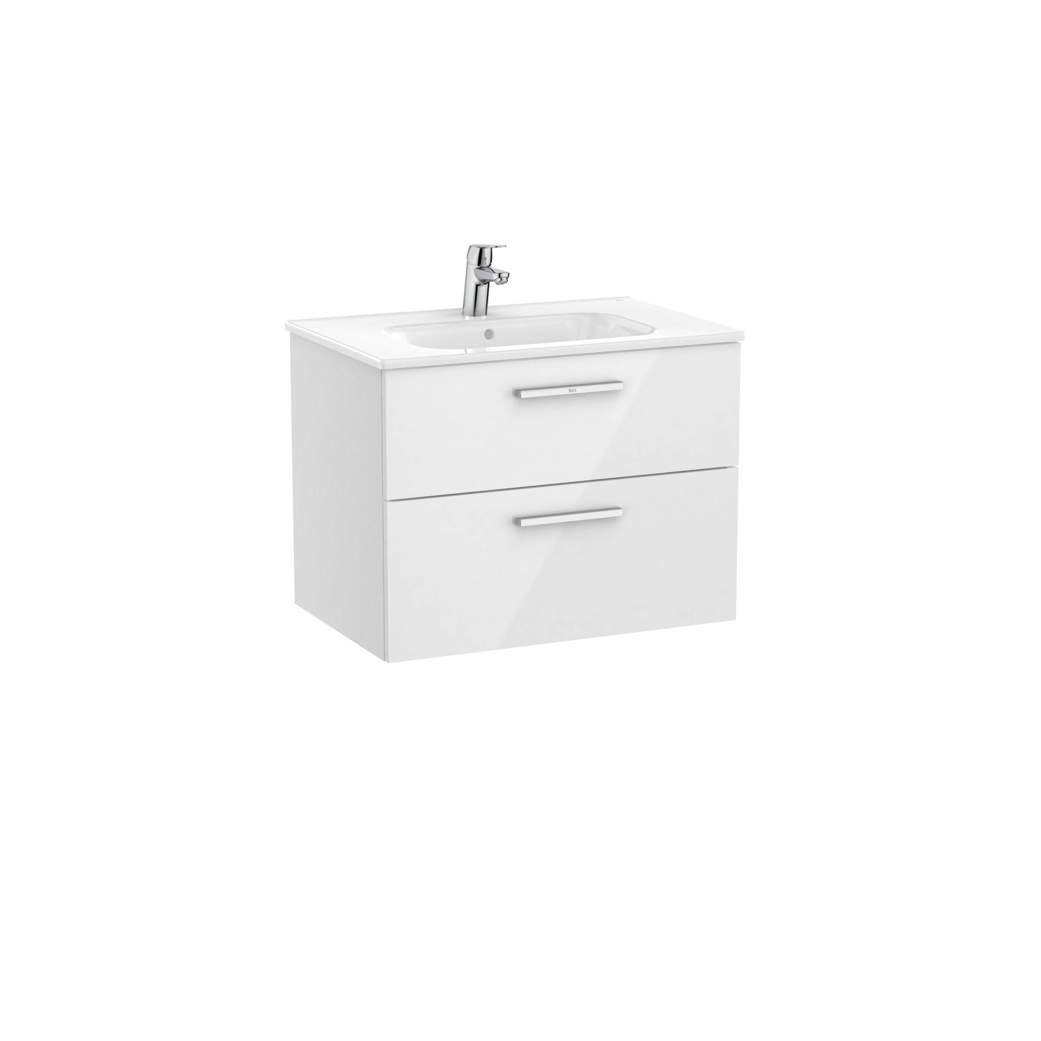 Roca - Victoria Mueble base Unik de dos cajones y lavabo - BricoandPool