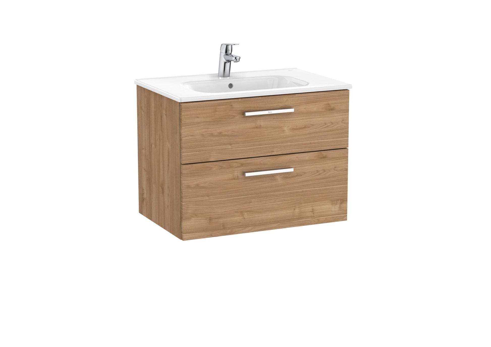 Roca - Victoria Mueble base Unik de dos cajones y lavabo - BricoandPool