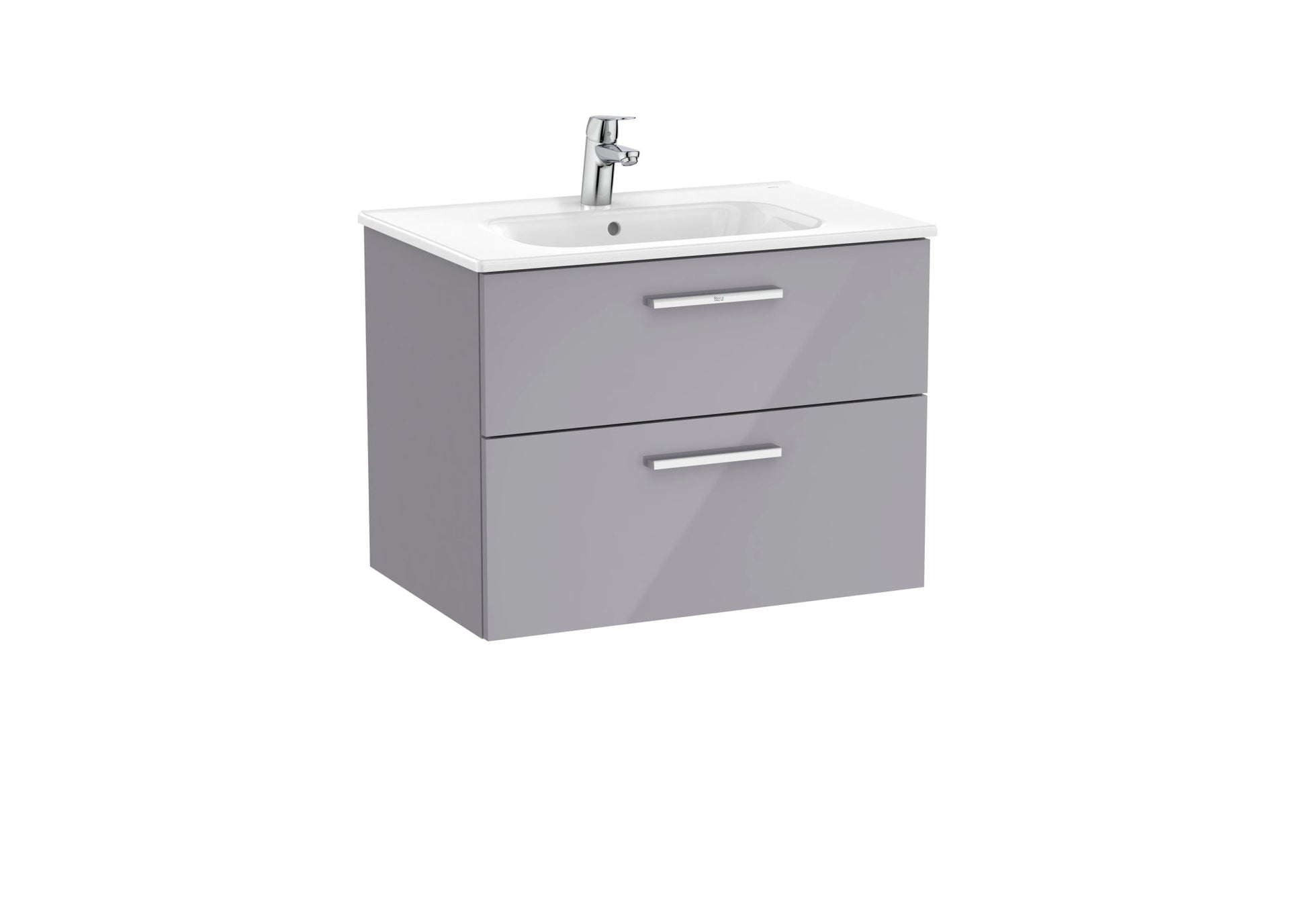 Roca - Victoria Mueble base Unik de dos cajones y lavabo - BricoandPool