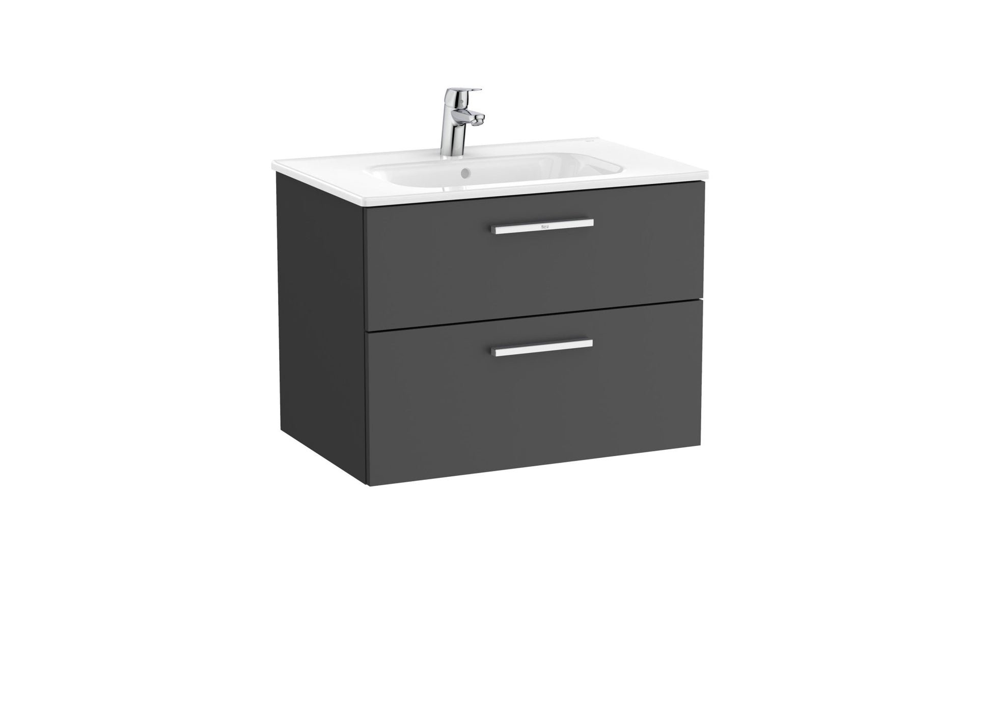 Roca - Victoria Mueble base Unik de dos cajones y lavabo - BricoandPool