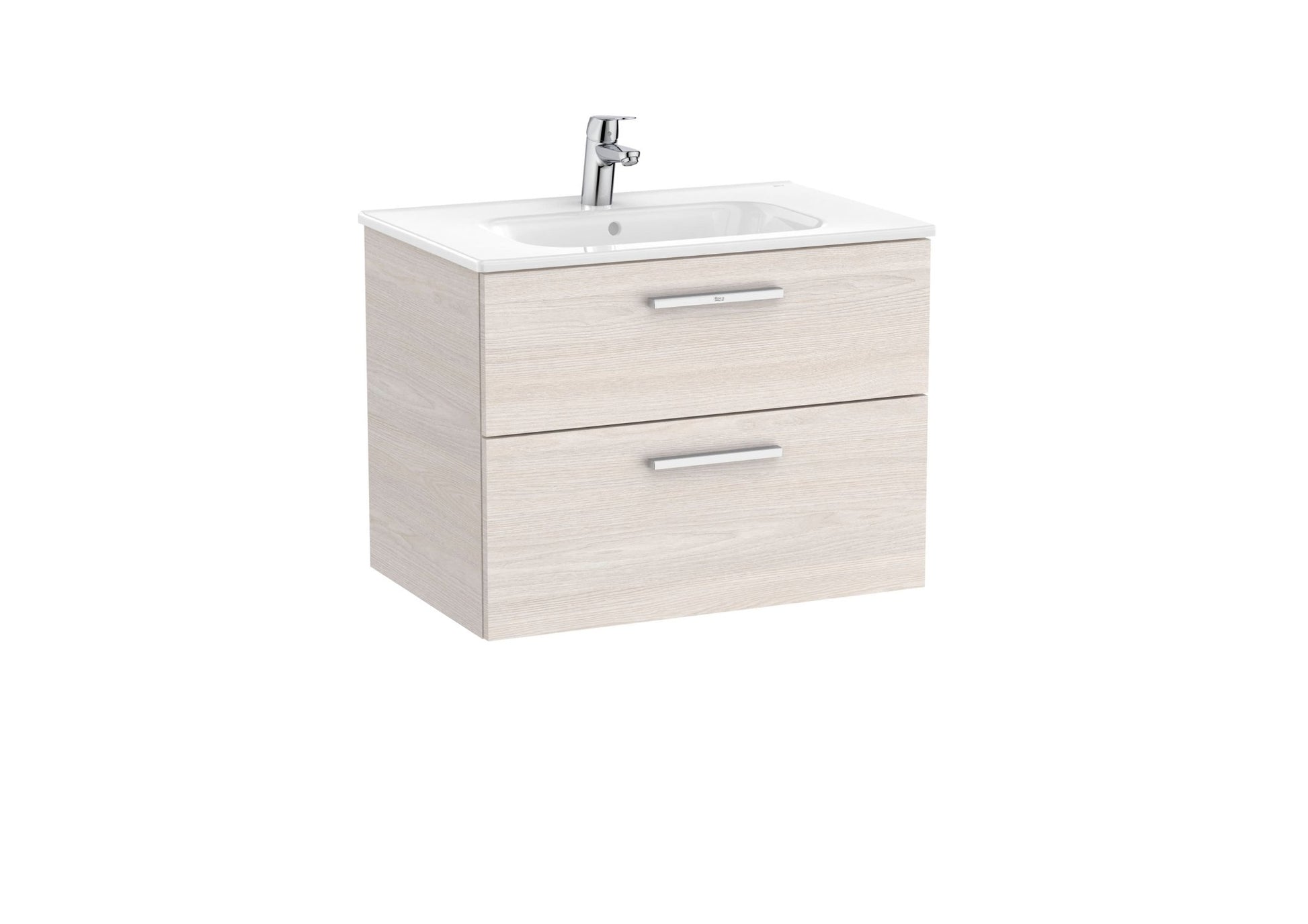 Roca - Victoria Mueble base Unik de dos cajones y lavabo - BricoandPool