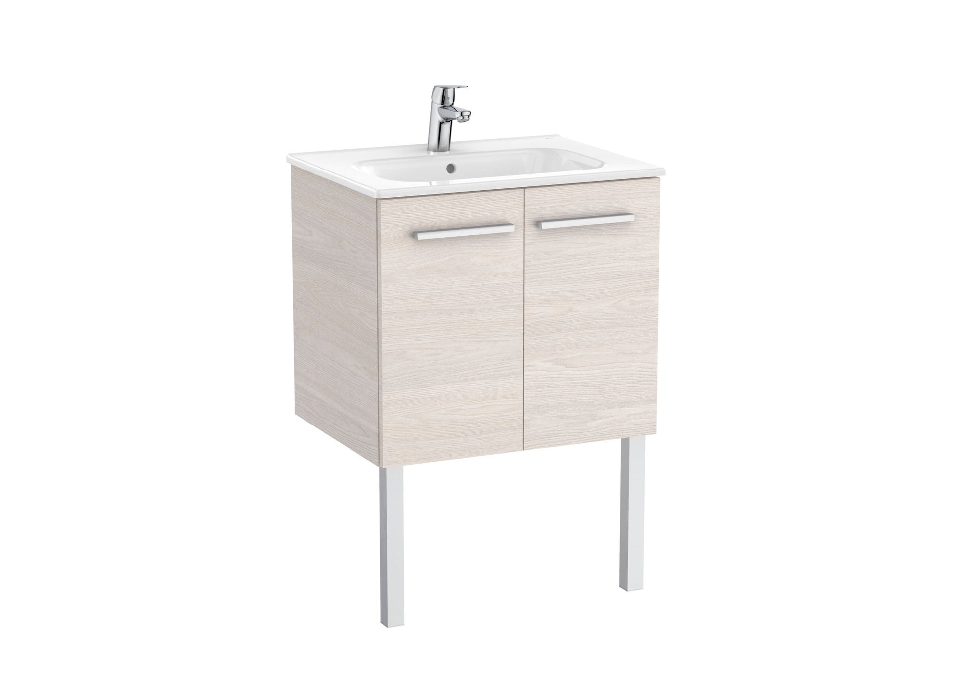 Roca - Victoria Mueble base Unik de dos puertas y lavabo - BricoandPool