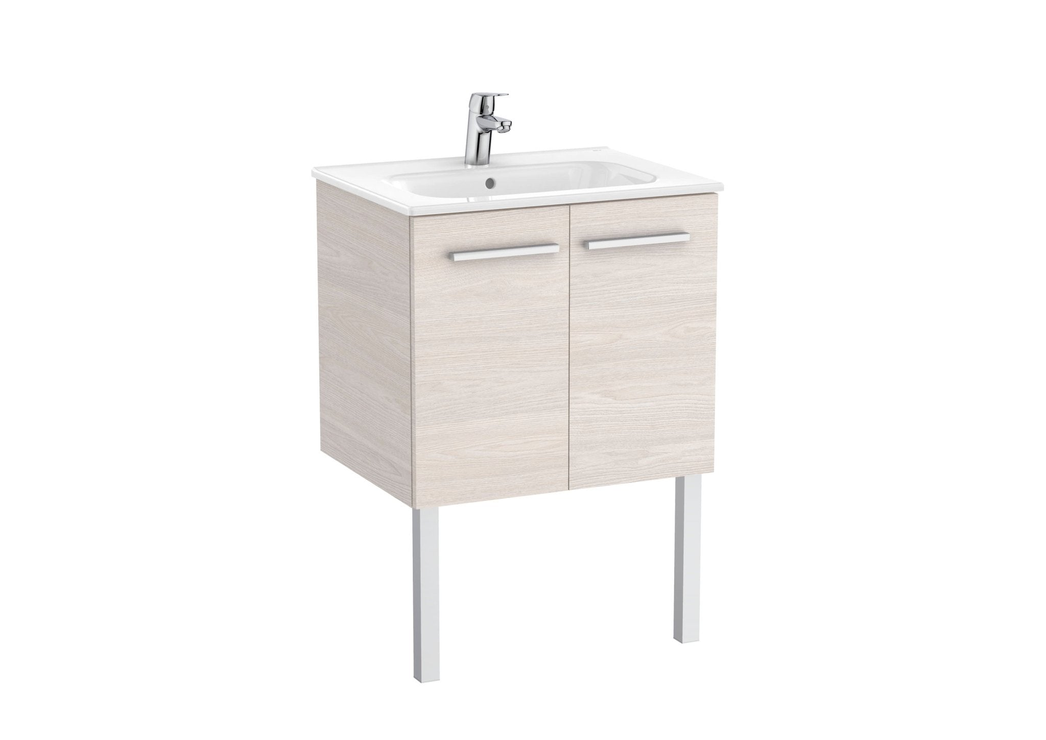 Roca - Victoria Mueble base Unik de dos puertas y lavabo - BricoandPool