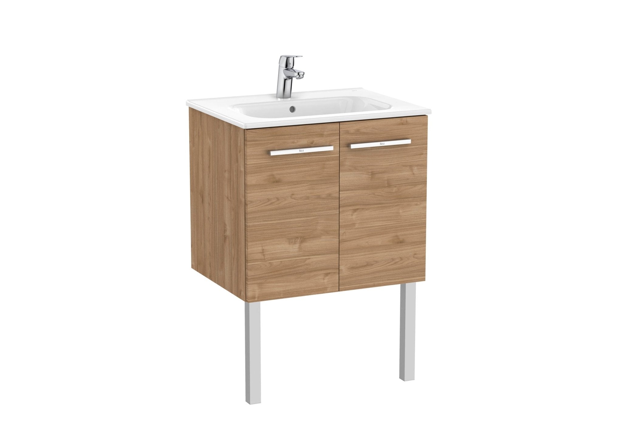 Roca - Victoria Mueble base Unik de dos puertas y lavabo - BricoandPool