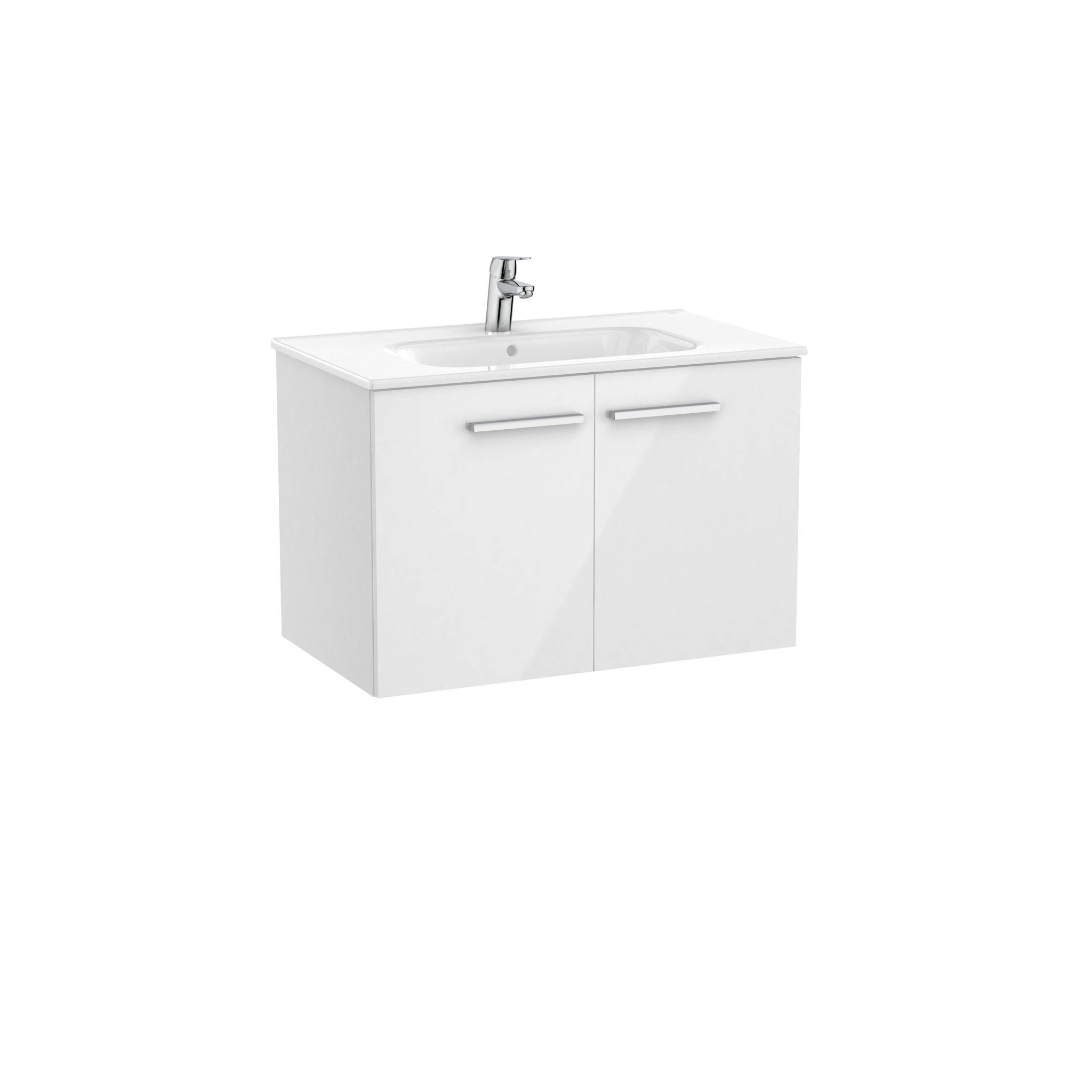 Roca - Victoria Mueble base Unik de dos puertas y lavabo - BricoandPool