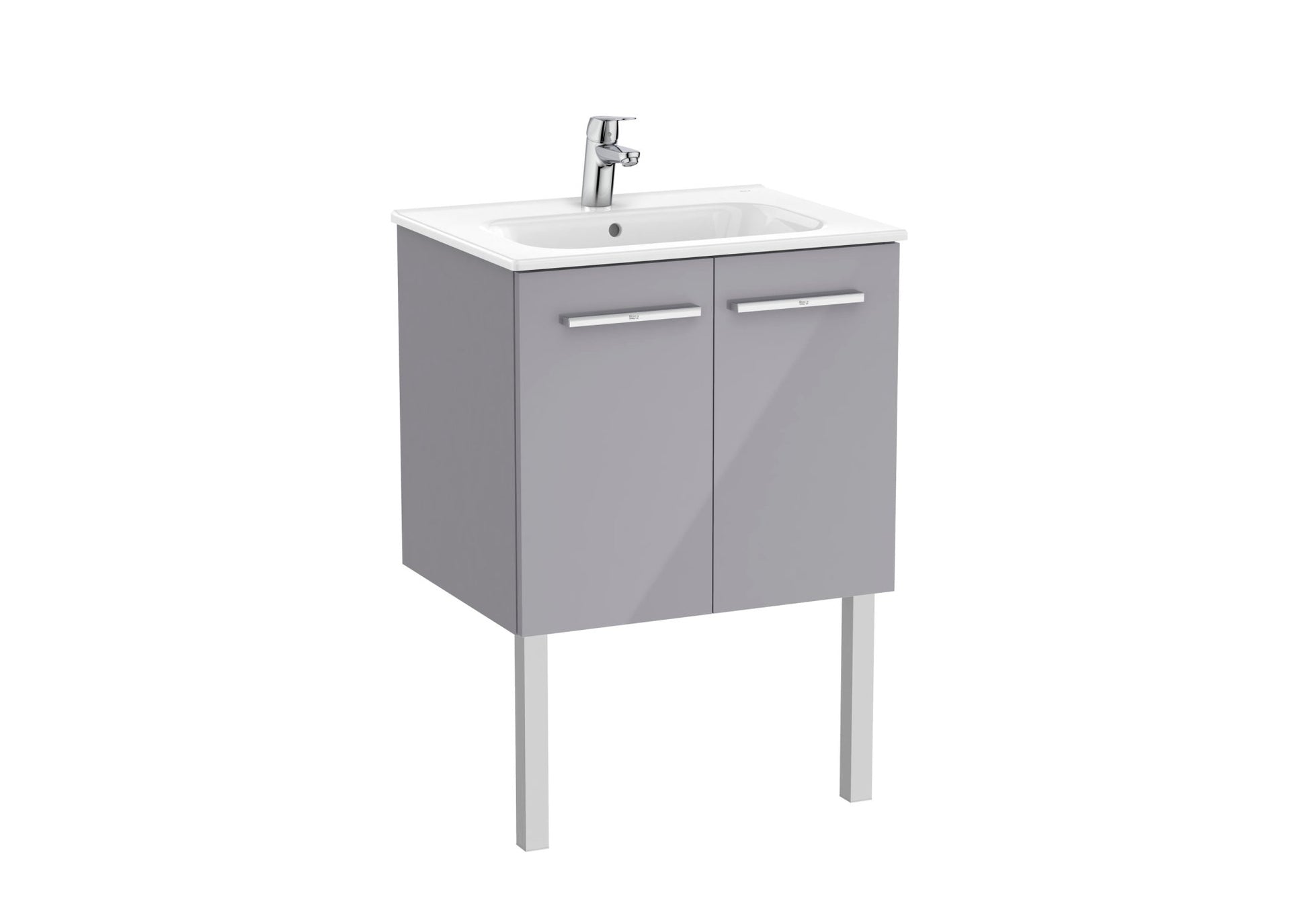 Roca - Victoria Mueble base Unik de dos puertas y lavabo - BricoandPool