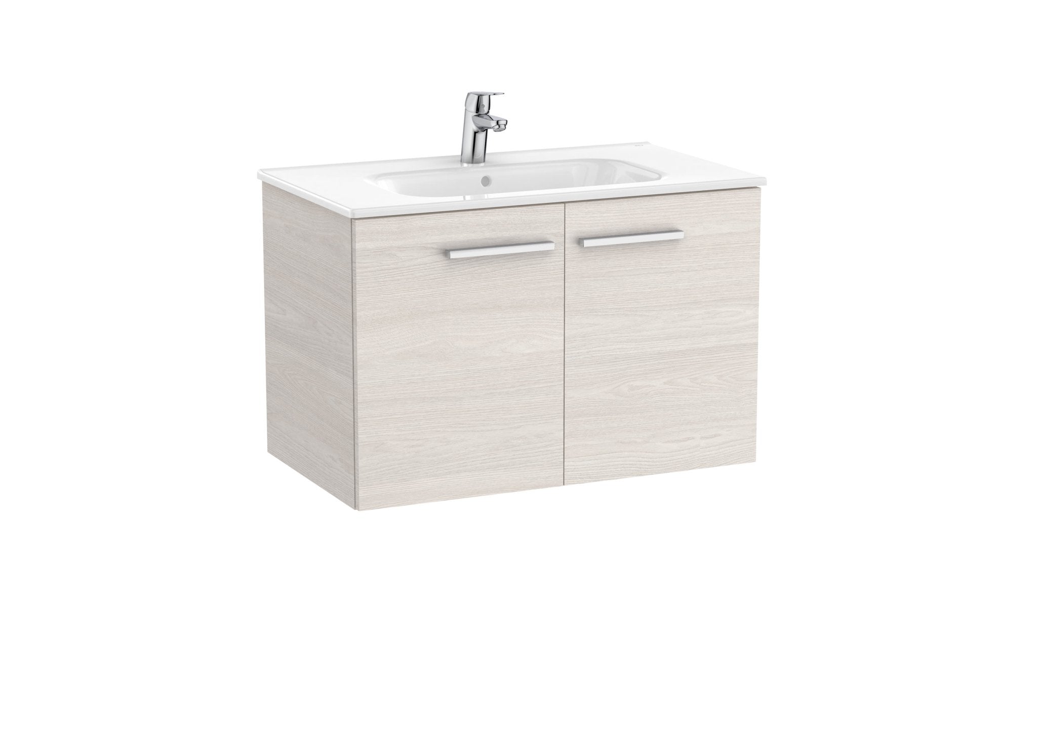 Roca - Victoria Mueble base Unik de dos puertas y lavabo - BricoandPool