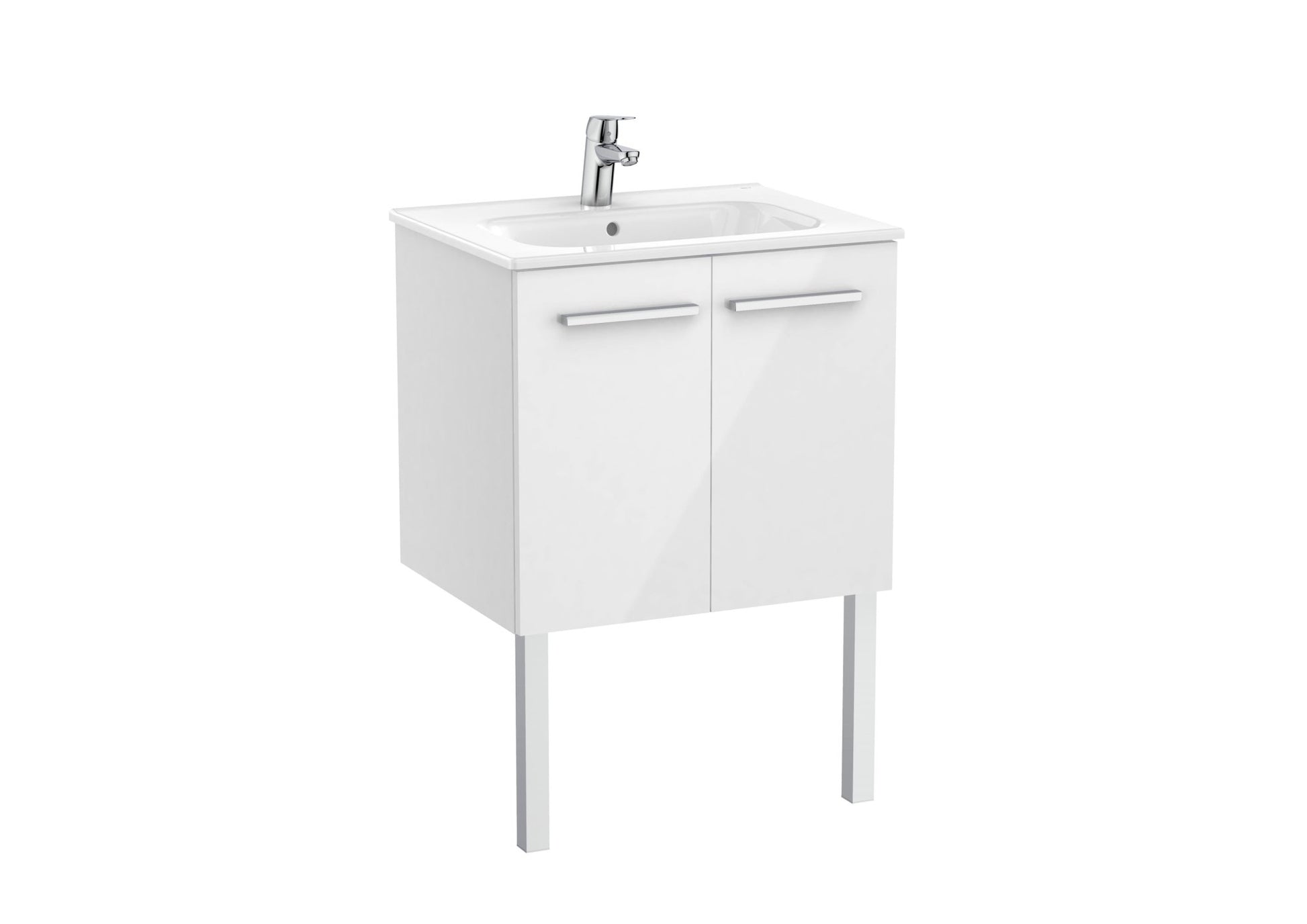 Roca - Victoria Mueble base Unik de dos puertas y lavabo - BricoandPool