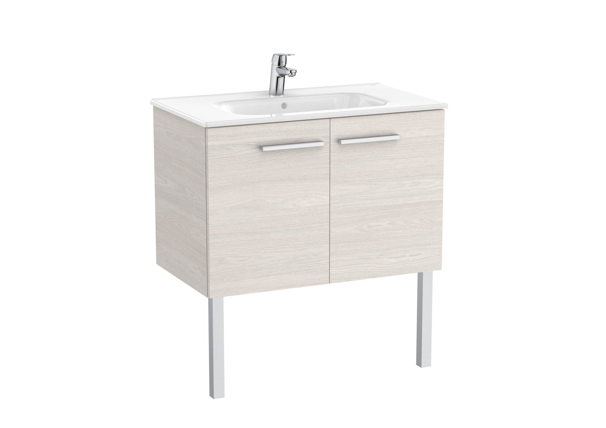 Roca - Victoria Mueble base Unik de dos puertas y lavabo - BricoandPool