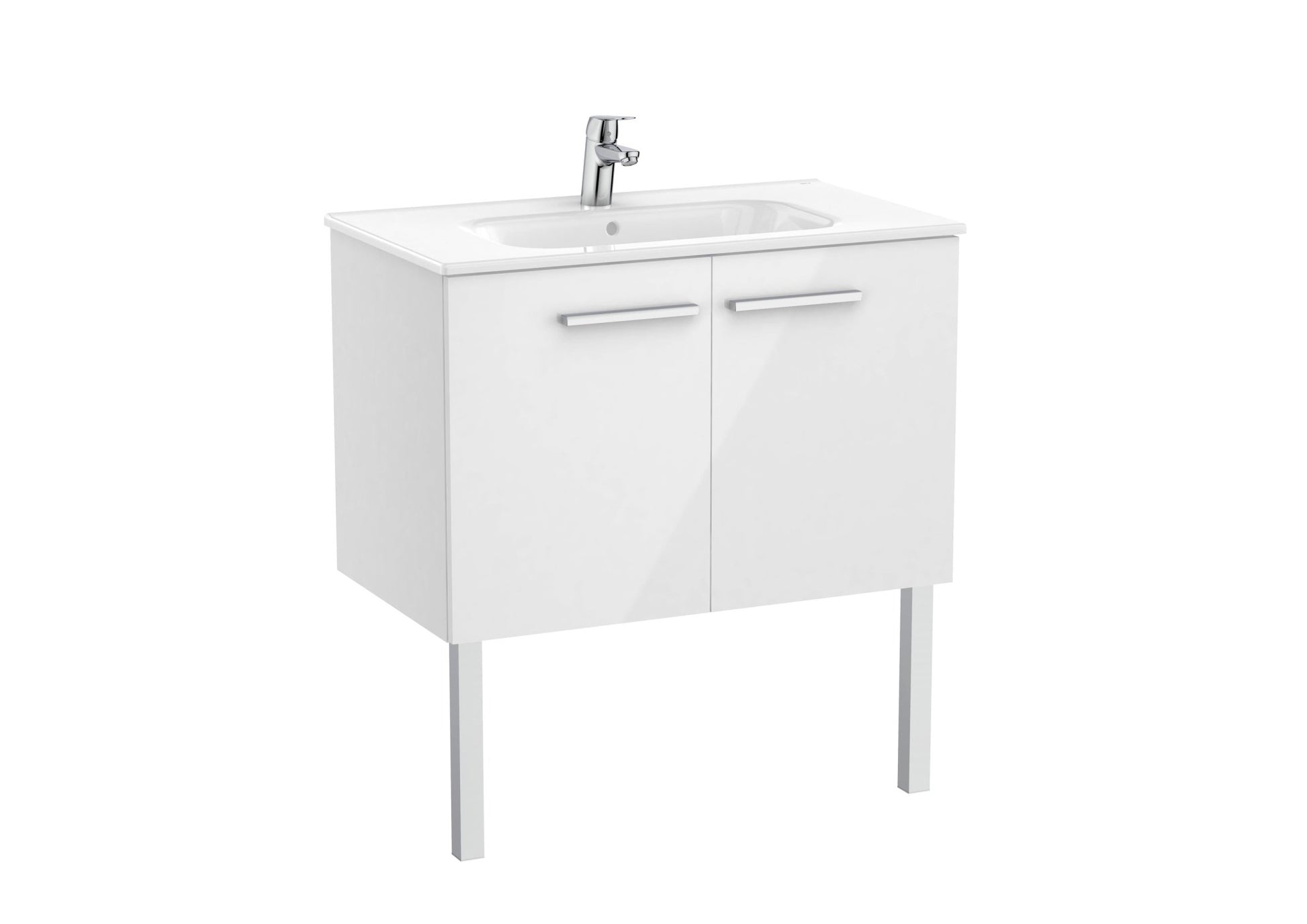 Roca - Victoria Mueble base Unik de dos puertas y lavabo - BricoandPool