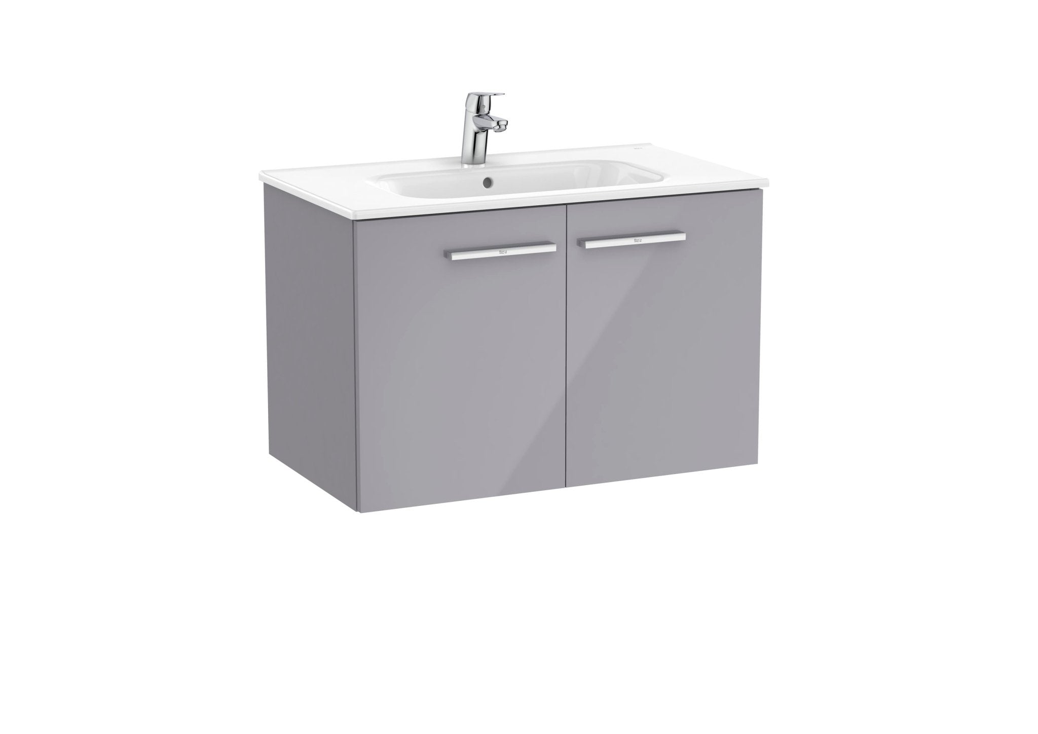 Roca - Victoria Mueble base Unik de dos puertas y lavabo - BricoandPool