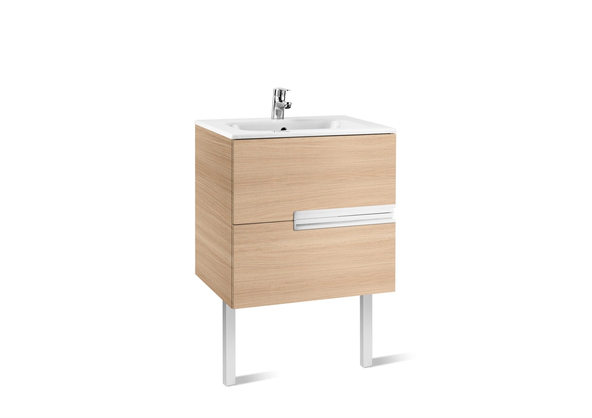 Roca - Victoria - N Mueble base Unik de dos cajones y lavabo - BricoandPool