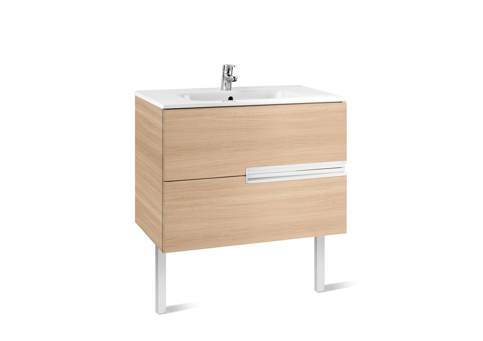 Roca - Victoria - N Mueble base Unik de dos cajones y lavabo - BricoandPool