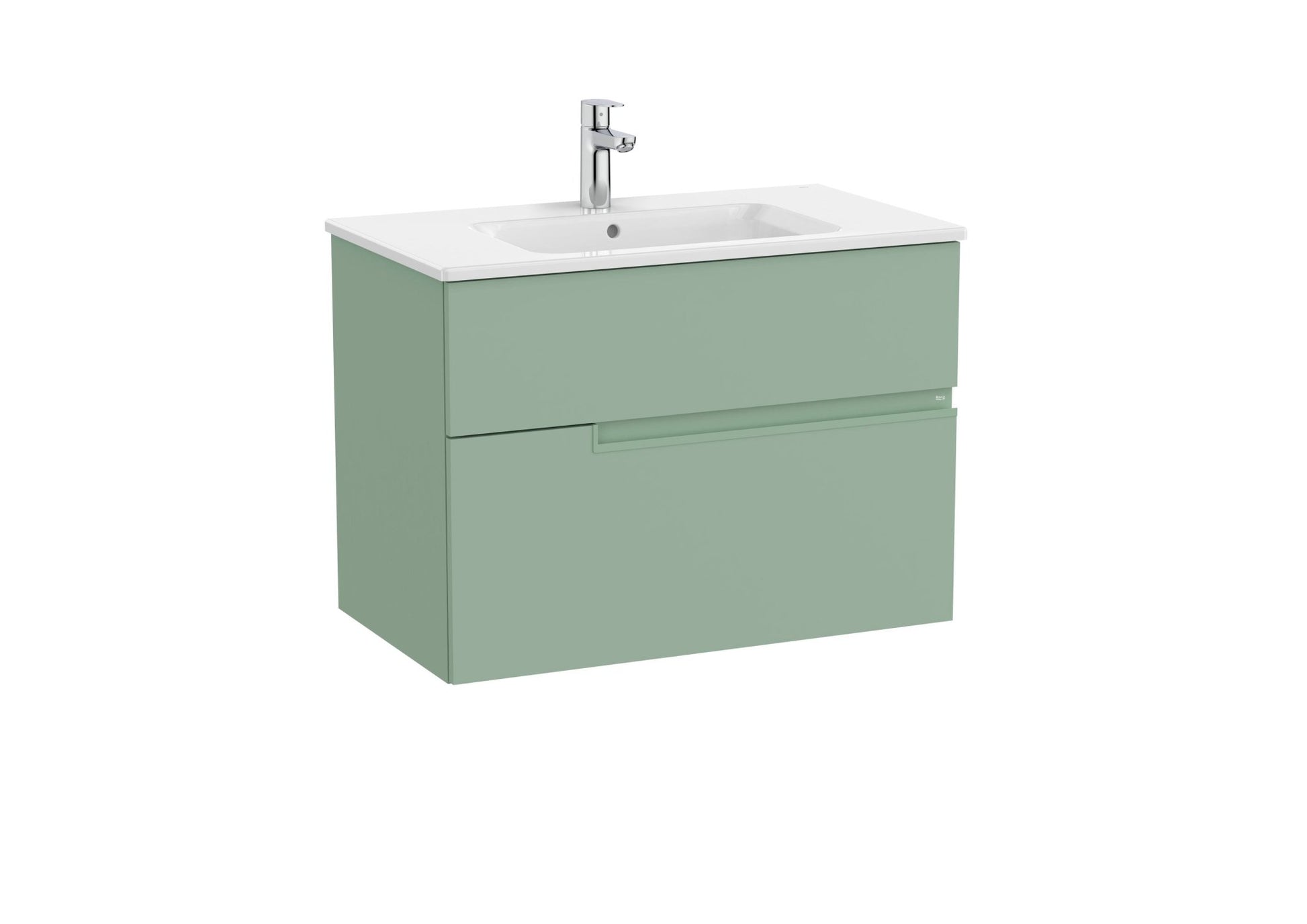 Roca - Victoria - N Mueble base Unik de dos cajones y lavabo - BricoandPool