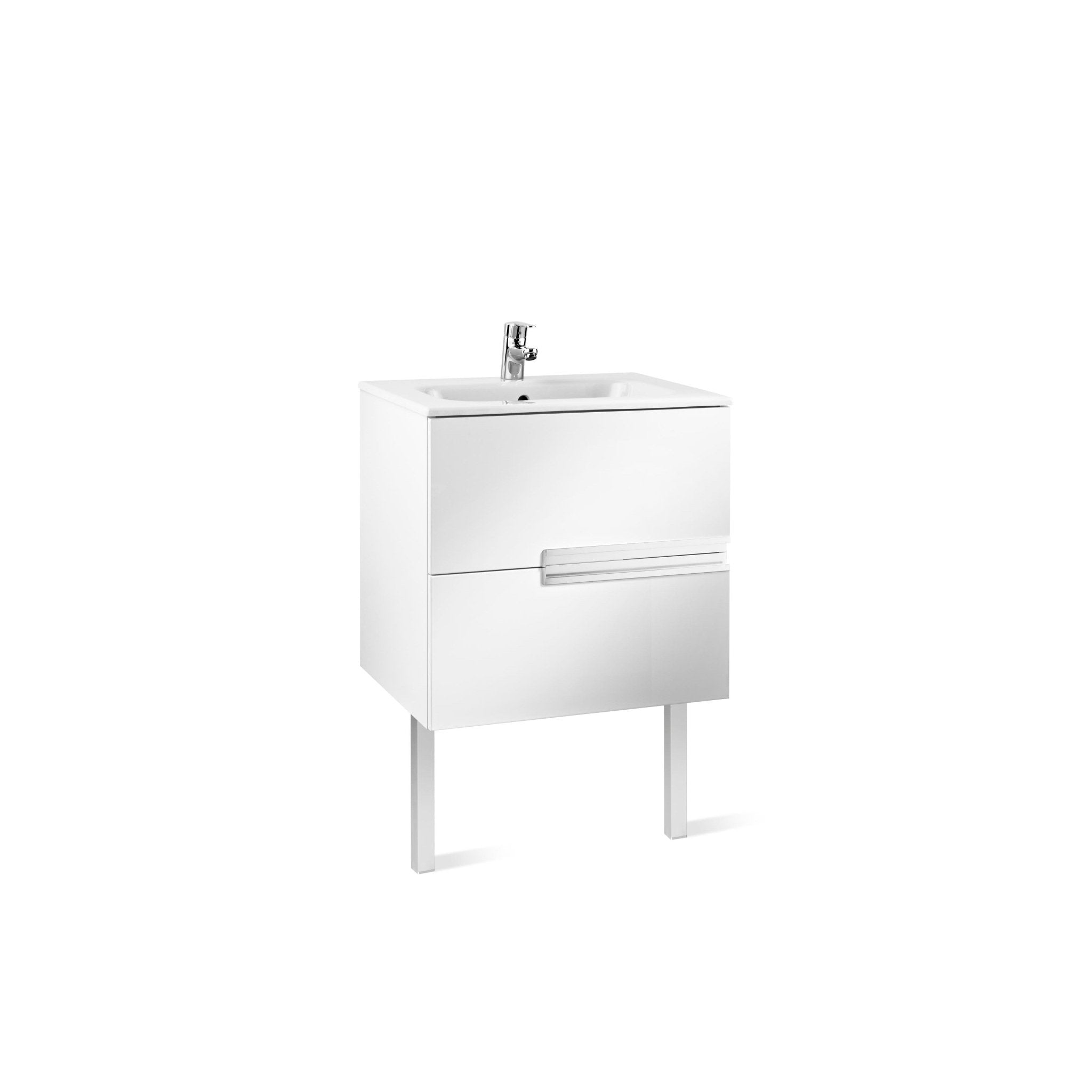 Roca - Victoria - N Mueble base Unik de dos cajones y lavabo - BricoandPool