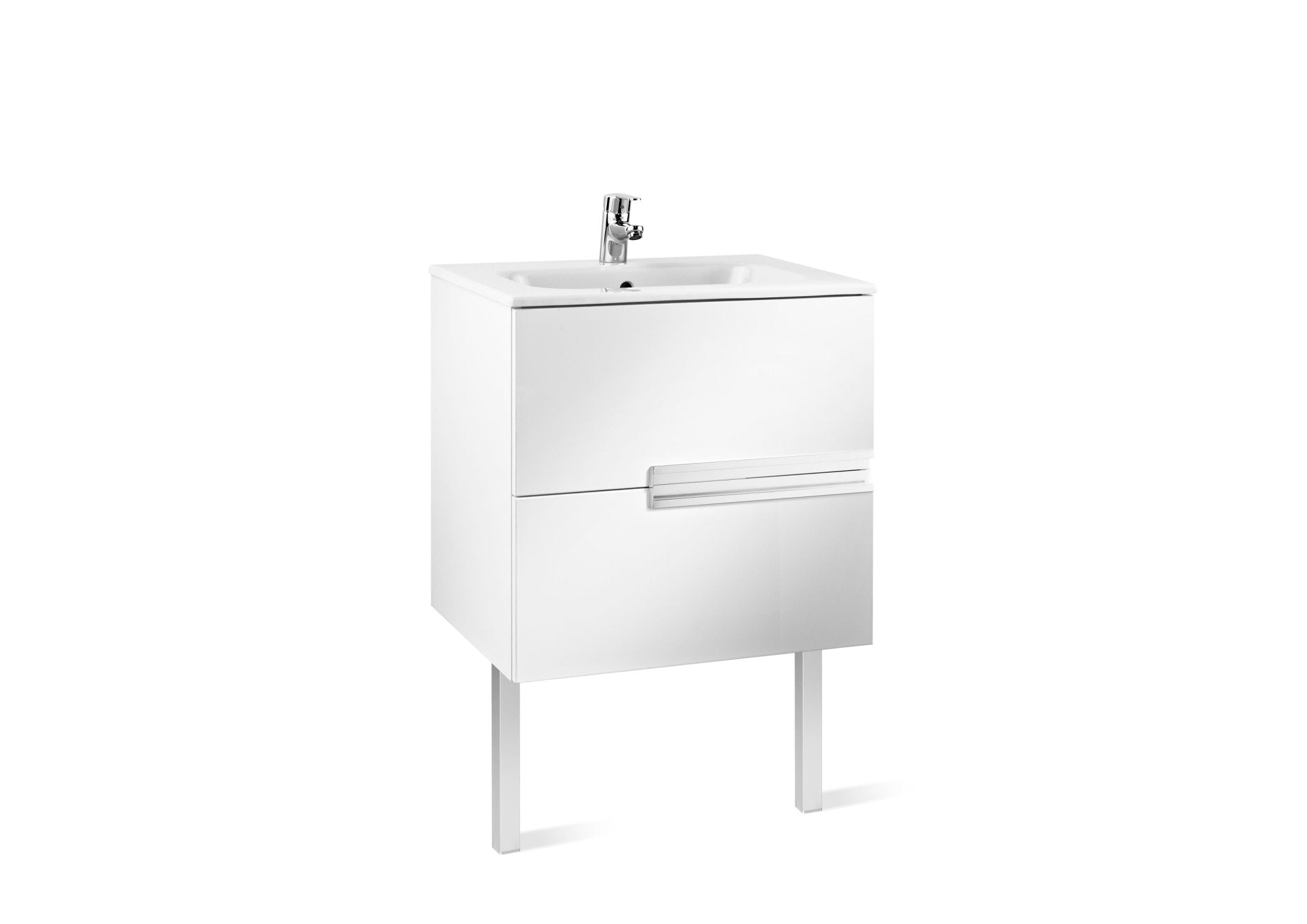 Roca - Victoria - N Mueble base Unik de dos cajones y lavabo - BricoandPool