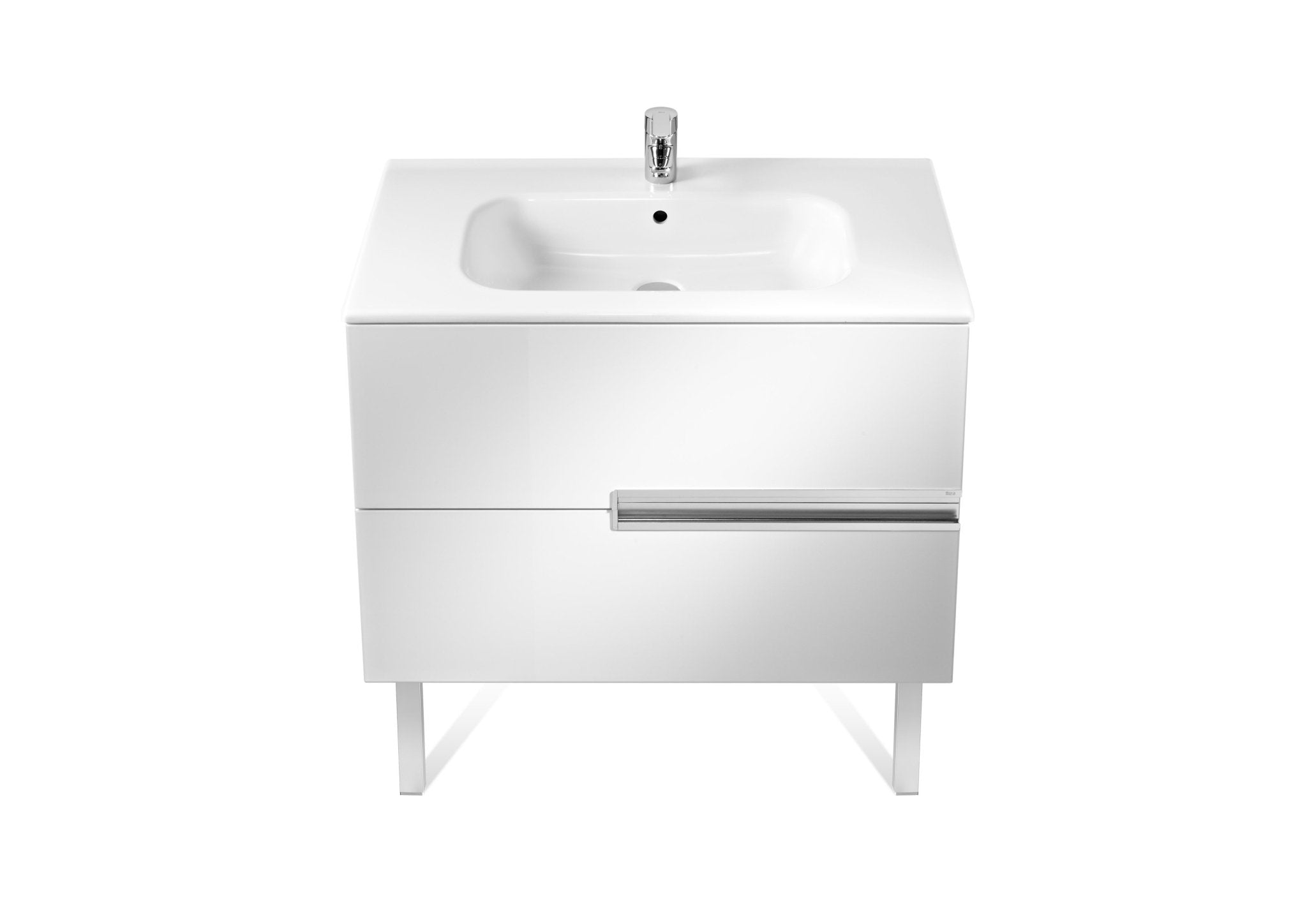 Roca - Victoria - N Mueble base Unik de dos cajones y lavabo - BricoandPool