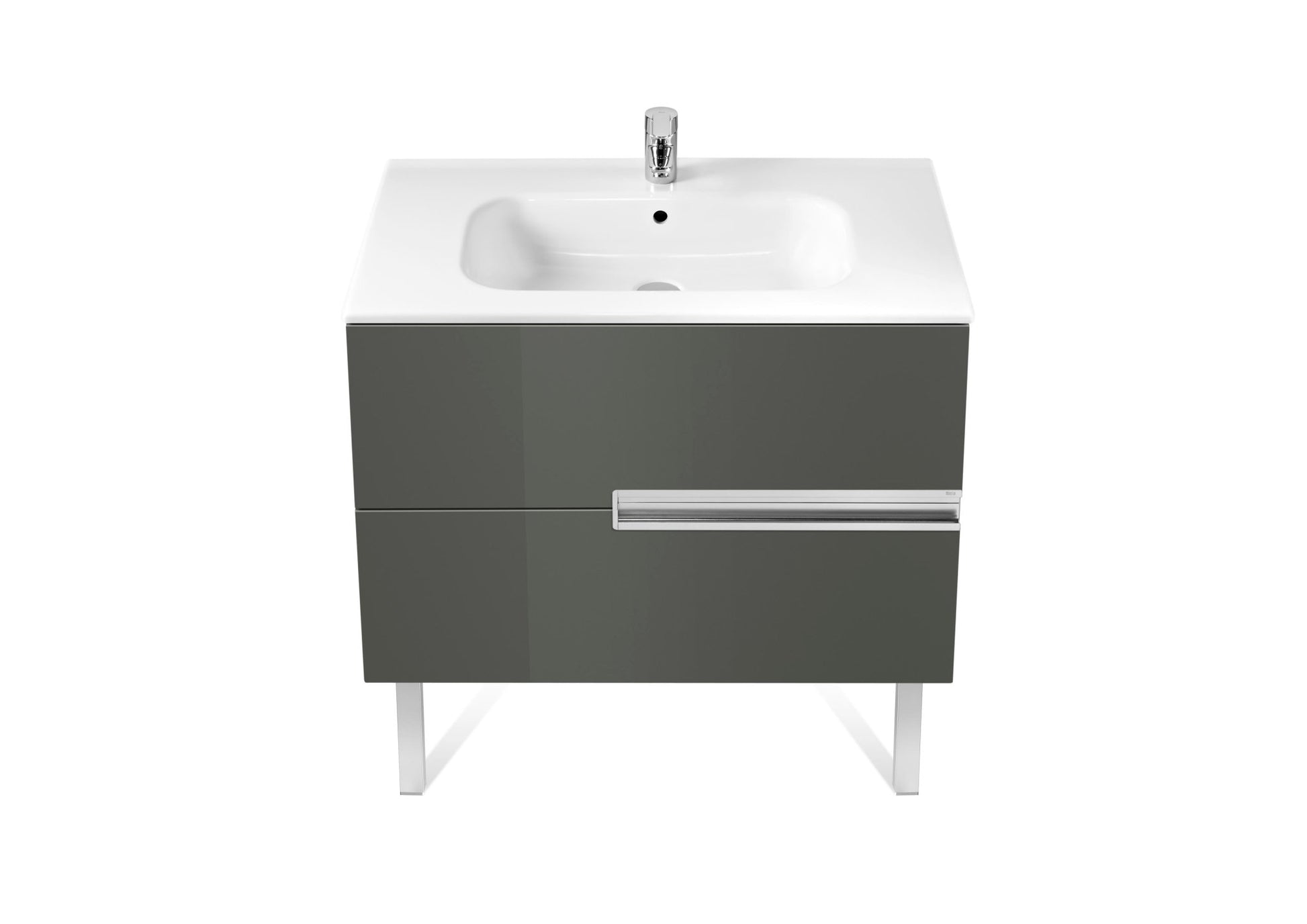 Roca - Victoria - N Mueble base Unik de dos cajones y lavabo - BricoandPool