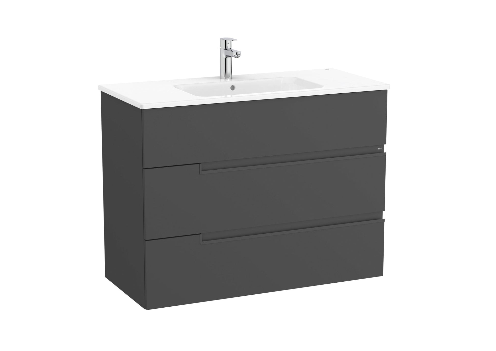 Roca - Victoria - N Mueble base Unik de tres cajones y lavabo - BricoandPool