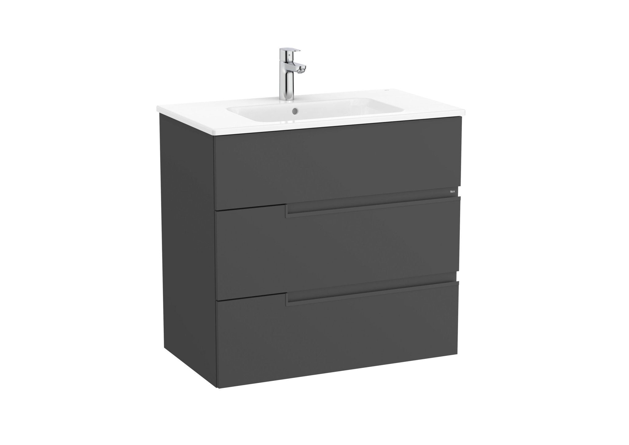 Roca - Victoria - N Mueble base Unik de tres cajones y lavabo - BricoandPool