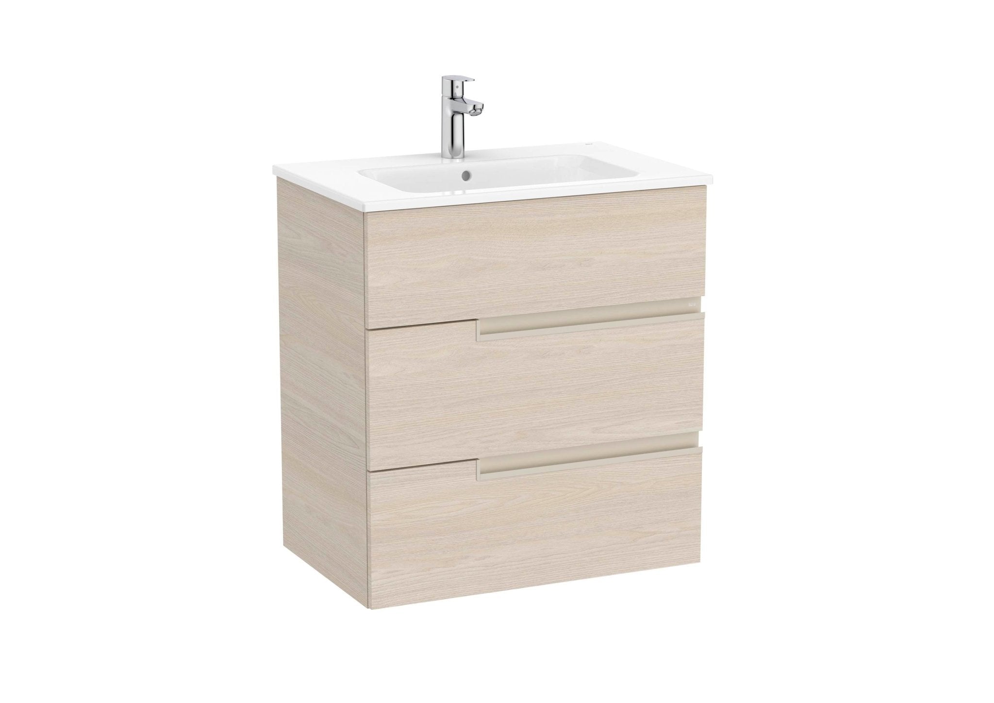 Roca - Victoria - N Mueble base Unik de tres cajones y lavabo - BricoandPool