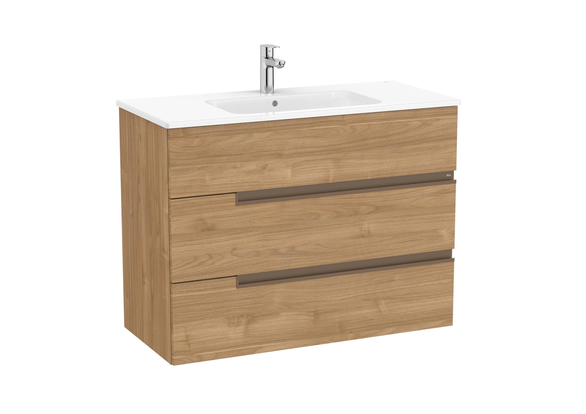 Roca - Victoria - N Mueble base Unik de tres cajones y lavabo - BricoandPool