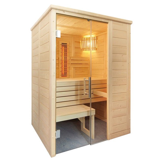 Sauna Alaska Mini Kombi 2/3 personas - BricoandPool