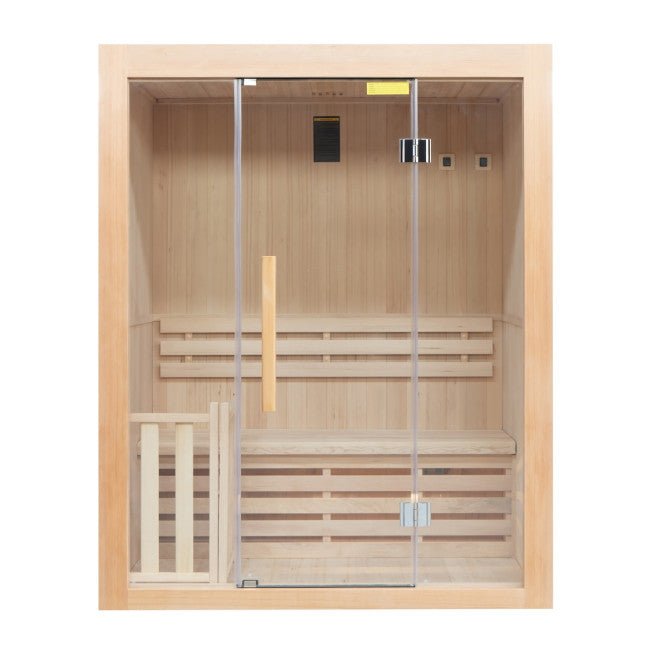 Sauna de vapor finlandesa 3 plazas - BricoandPool