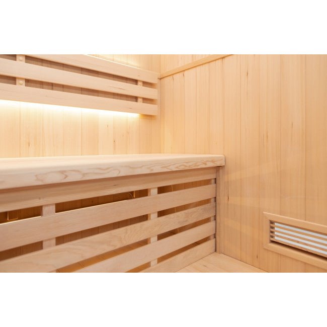 Sauna de vapor finlandesa 3 plazas - BricoandPool