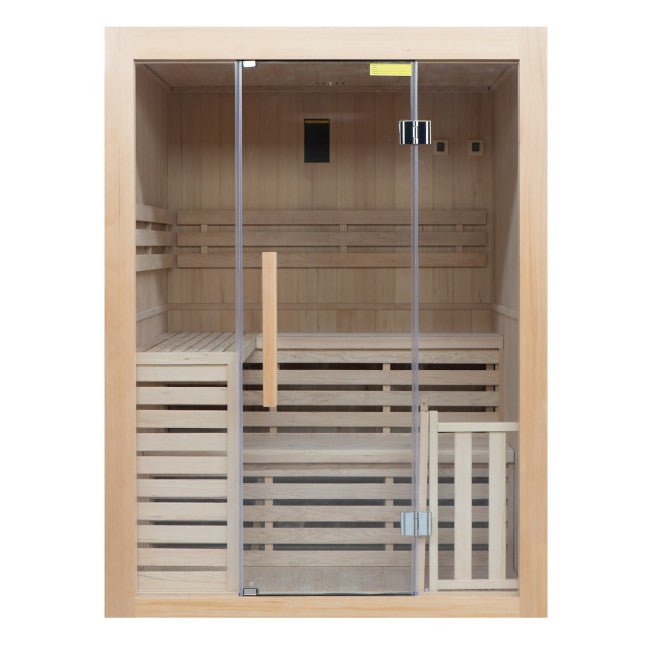 Sauna de vapor finlandesa 4 plazas - BricoandPool