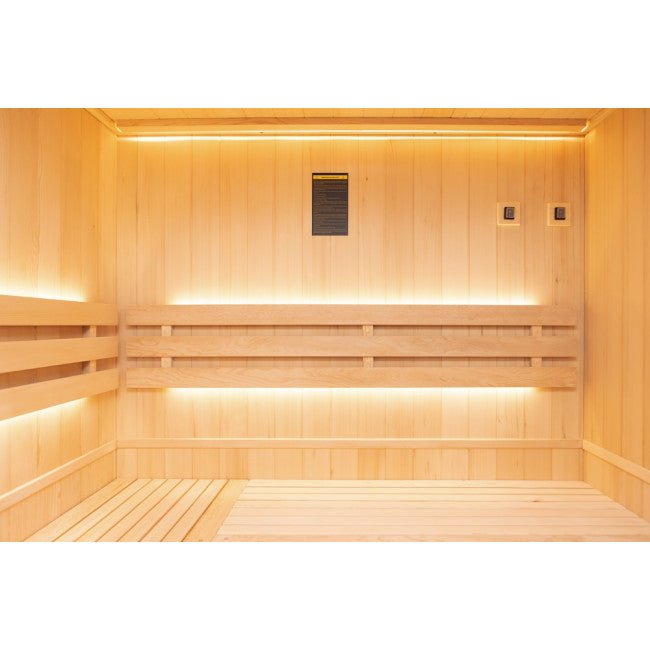 Sauna de vapor finlandesa 4 plazas - BricoandPool