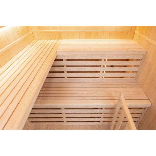 Sauna de vapor finlandesa 4 plazas - BricoandPool