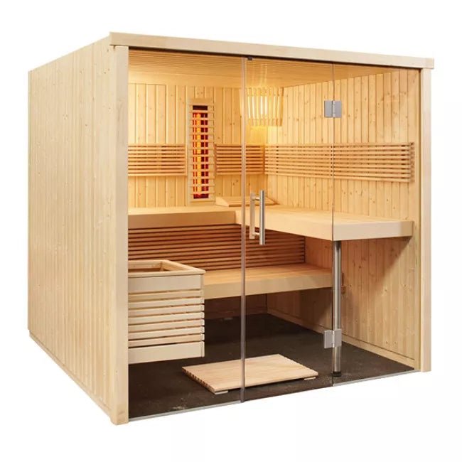 Sauna Panorama Large Kombi 3/4 personas - BricoandPool