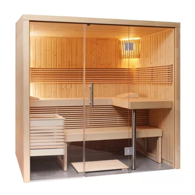 Sauna Vapor Panorama Small 3/4 personas - BricoandPool