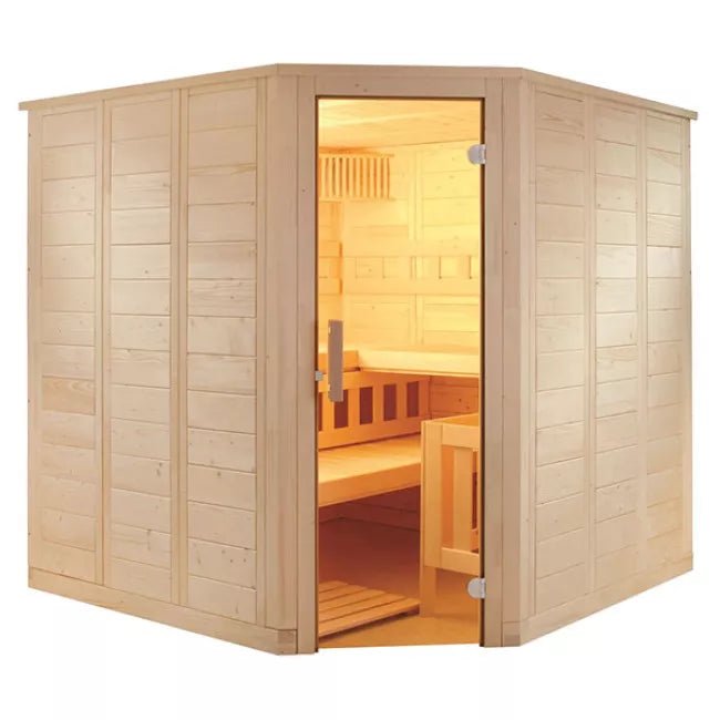 Sauna Vapor Wellfun Corner 3/4 personas - BricoandPool