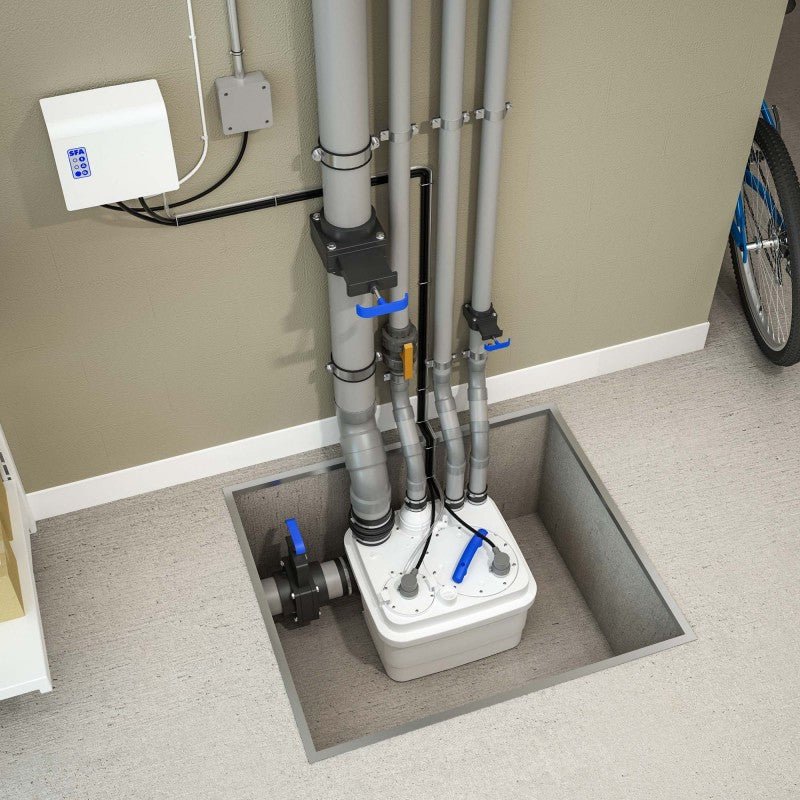 SFA - Bombeador Sanicubic 1 WP para Aguas Sucias - BricoandPool