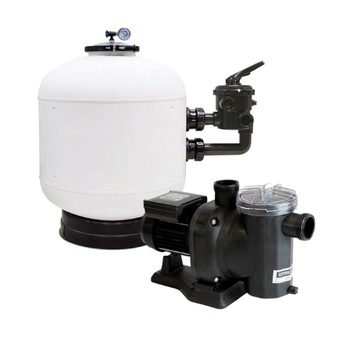 Pack Astralpool - Skypool Filtre à sable latéral pour piscine + Pompe Sena pour piscine