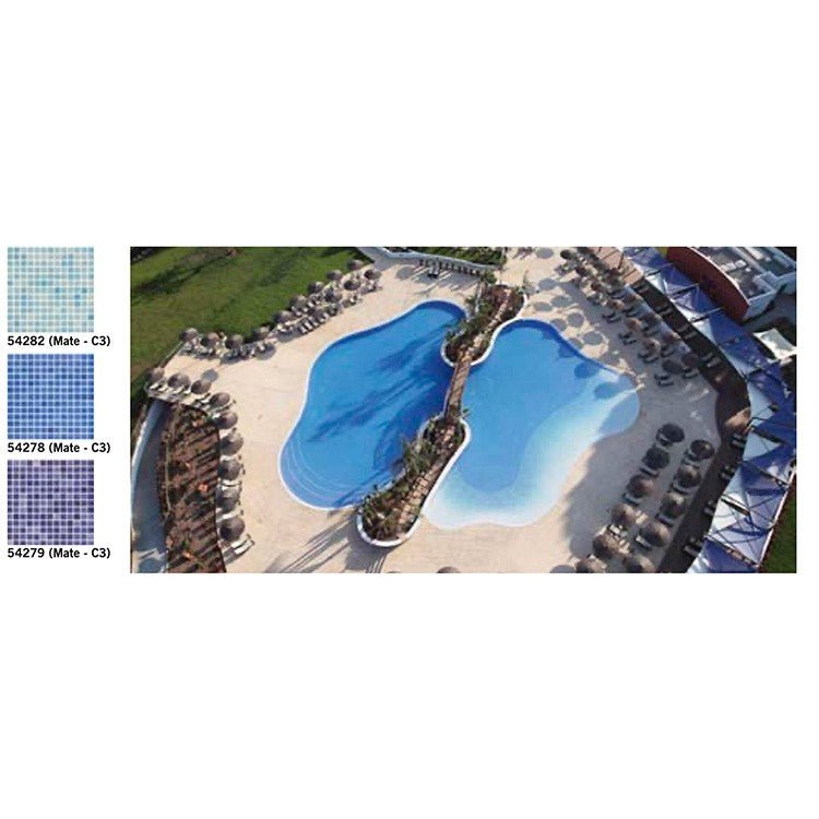 stralPool - Gresite Antideslizante 2,5 x 2,5 cm - BricoandPool