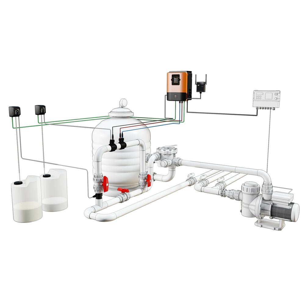 Sugar Valley - Station dosificador de cloro y pH - BricoandPool