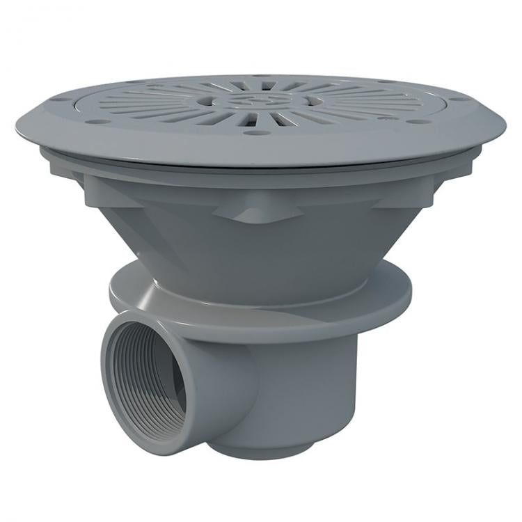 Sumidero Circular Ø 210 mm con rejilla ABS Liner y prefabricada AstralPool - BricoandPool