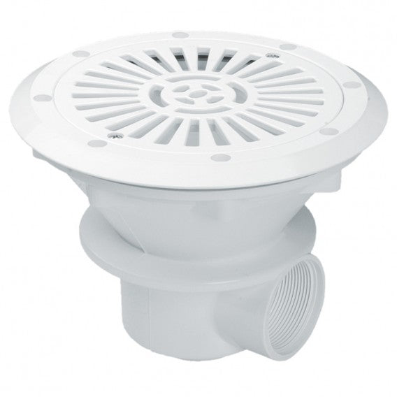 Sumidero Circular Ø 210 mm con rejilla ABS Liner y prefabricada AstralPool - BricoandPool