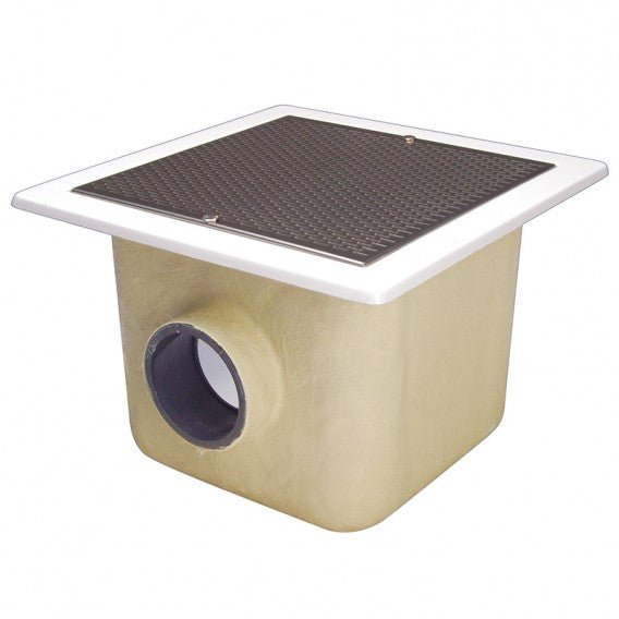 Sumidero de poliéster+fv 515x515 piscina hormigón AstralPool - BricoandPool