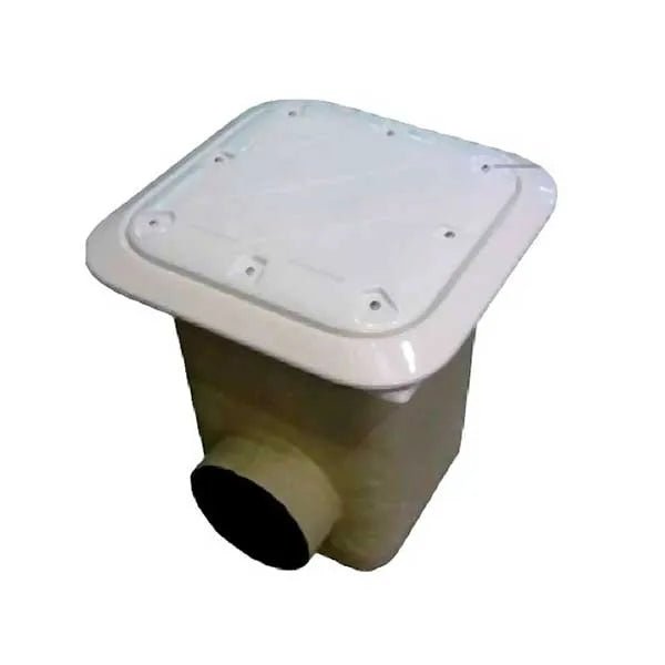 Sumidero Norm poliéster+fv rejilla plástico piscina hormigón Astralpool - BricoandPool